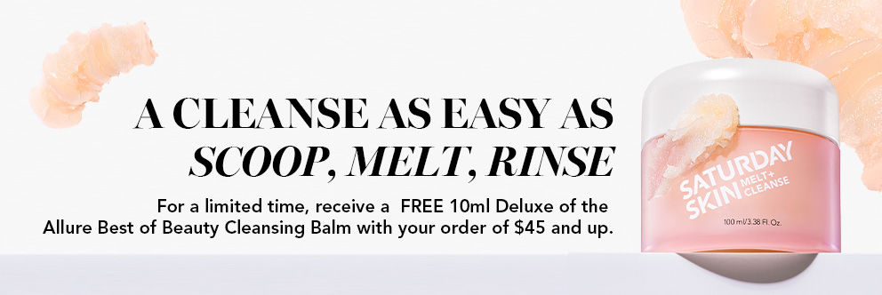 Melt + Cleanse Product Banner