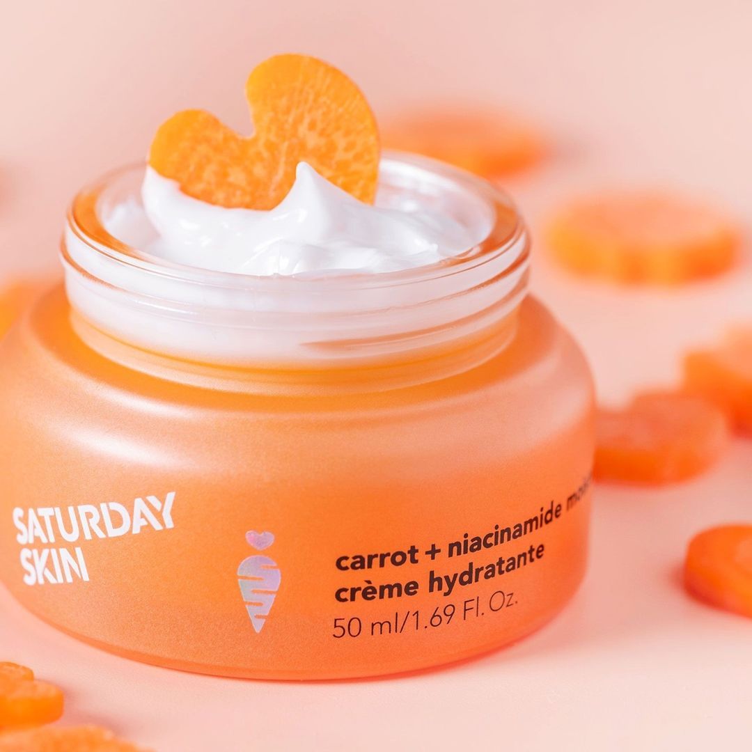 Introduction to Saturday Skin Carrot + Niacinamide Moisturizing Cream